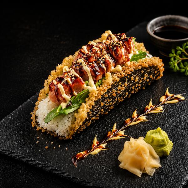 Crispy Sushi Tacos