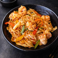 Yakisoba Noodles with Shrimp