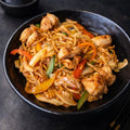 Yakisoba Noodles with Chicken